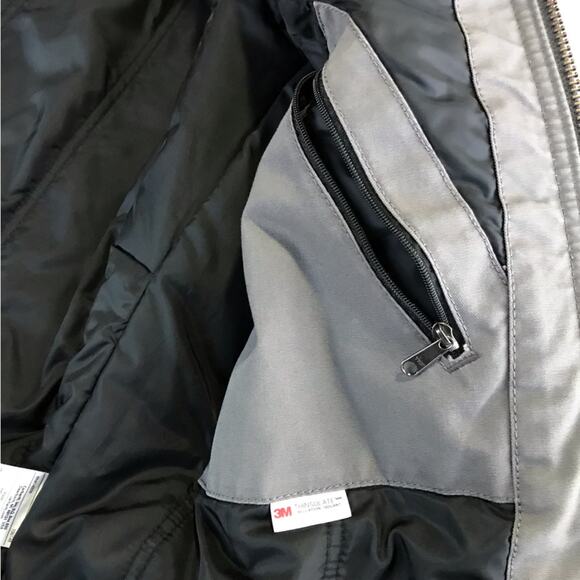 Carhartt mens M charcoal grey Jefferson quick duck traditional jacket 101492 - Picture 7 of 16